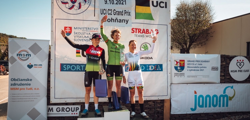 GRAND PRIX Dohňany UCI C2 a 1. kolo Slovenského pohára v cyklokrose 2021